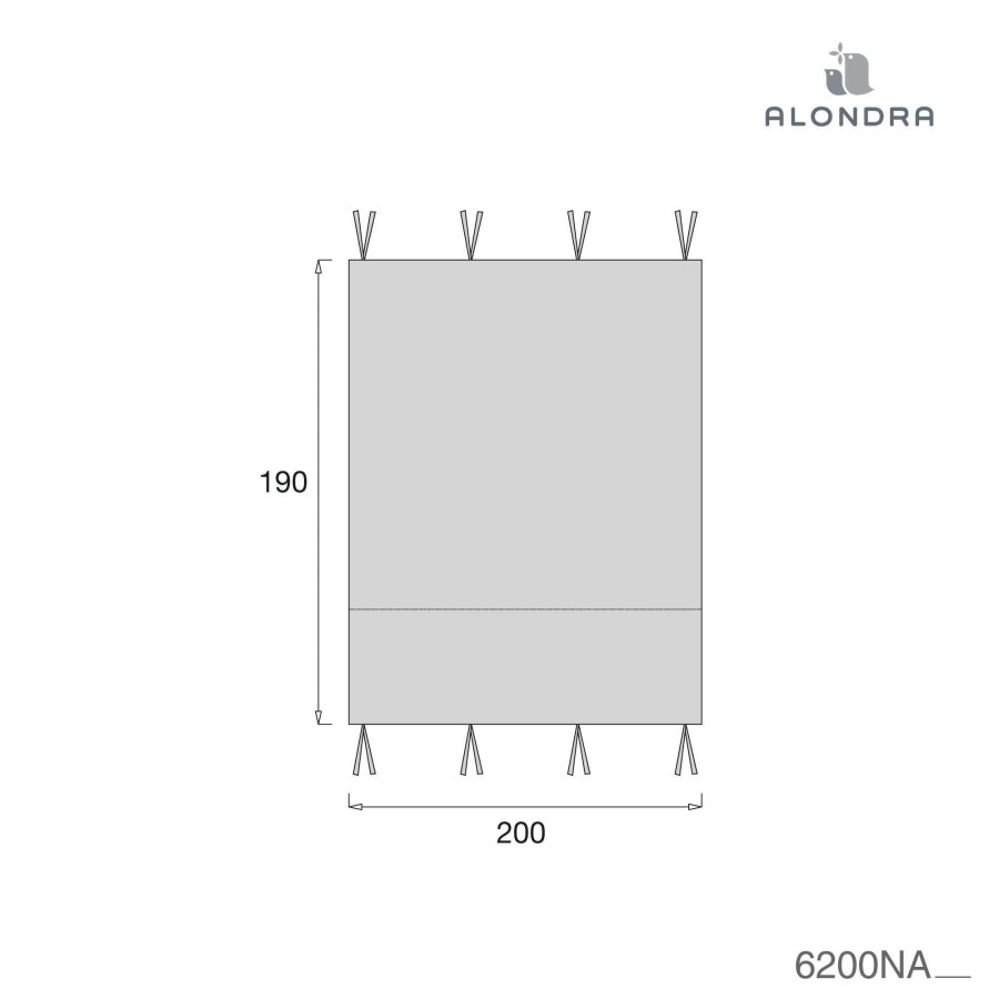 Montessori Alondra | Textile Canopy For Montessori Homy Xl Bed · 6200Na 121 Alba Blu