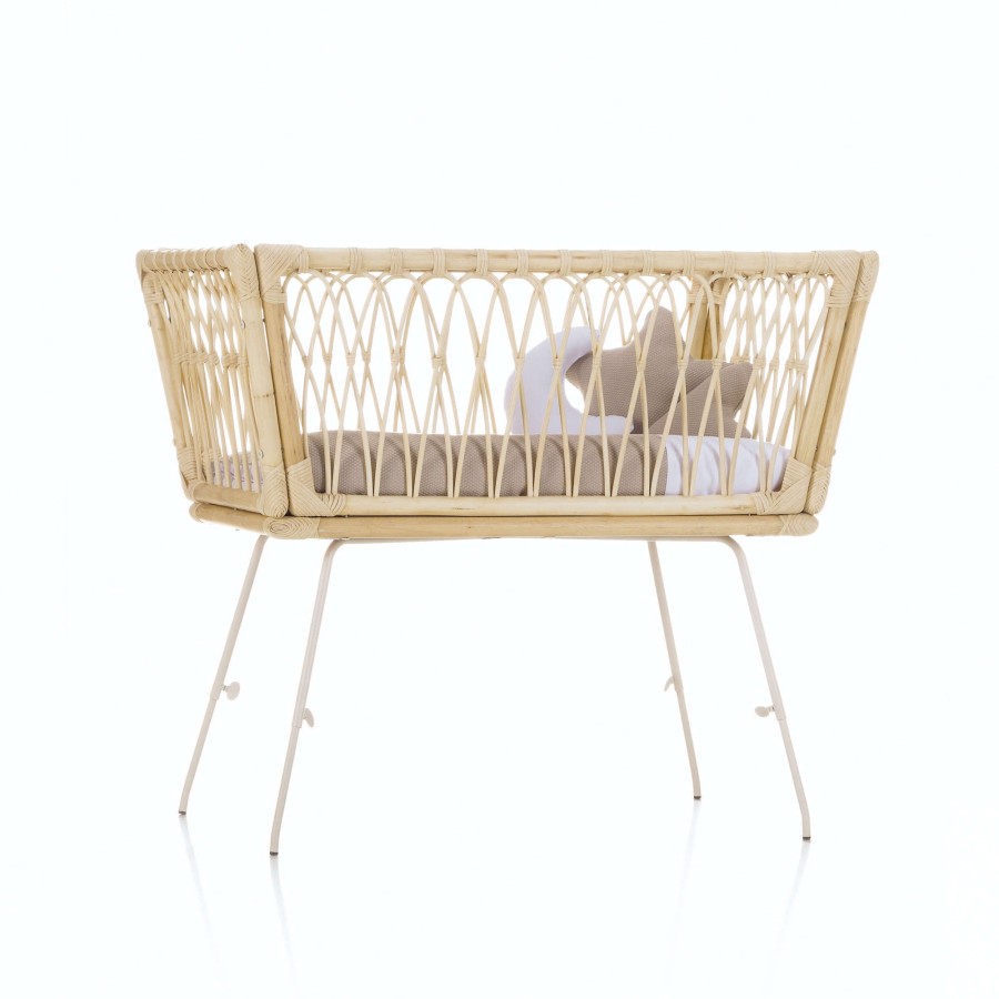 Culle Alondra | Moai Baby Rattan Crib 50X80Cm - Rc1600-N99