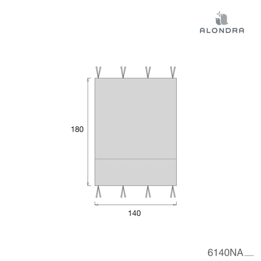 Montessori Alondra | Textile Canopy For Montessori Homy Bed 70X140Cm · 6140Na 121 Alba Blu