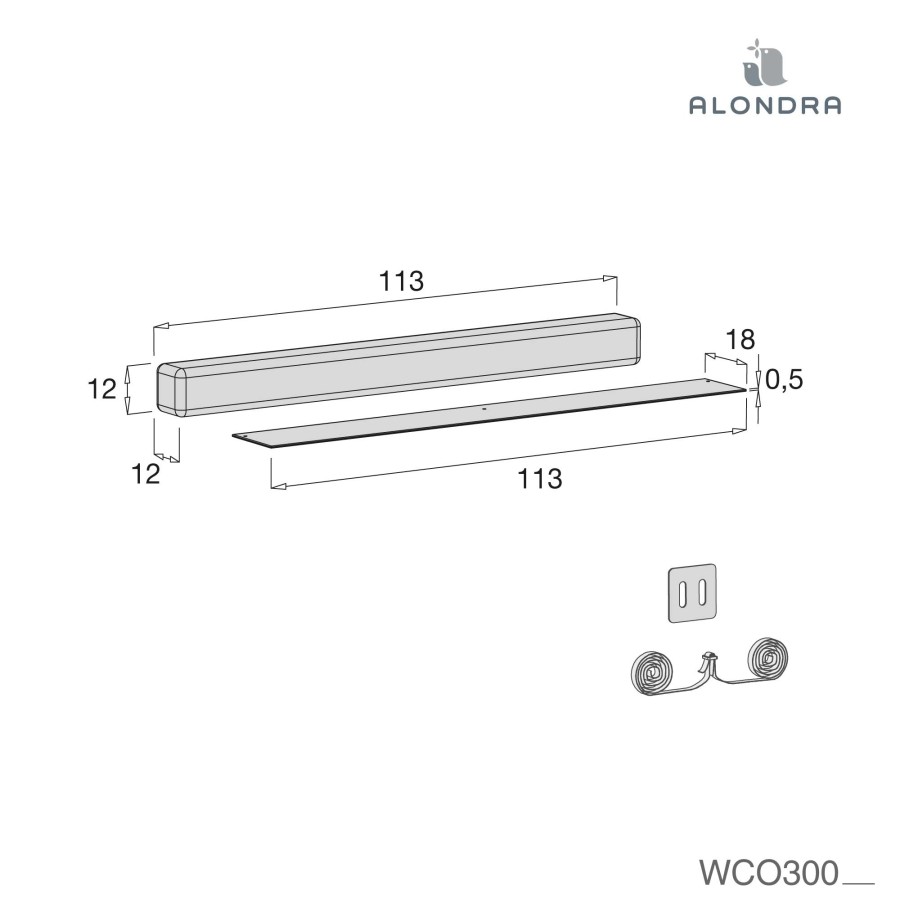 Lettini Co-Sleeping Alondra | Co-Sleeping Kit For Crea Due And Crea Tre Cot · Wco300-70 Bianco