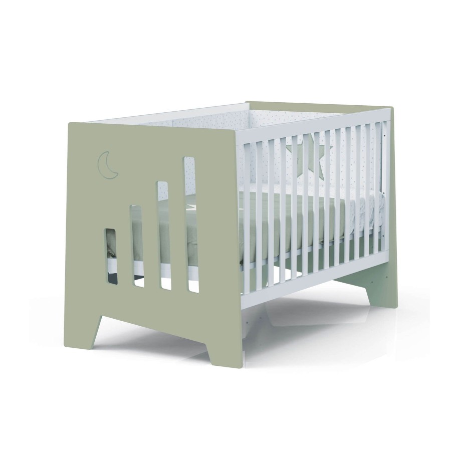 Lettini Co-Sleeping Alondra | Co-Sleeping And Montessori Cot (6In1) Omni-Xl Erba 70X140 · C191