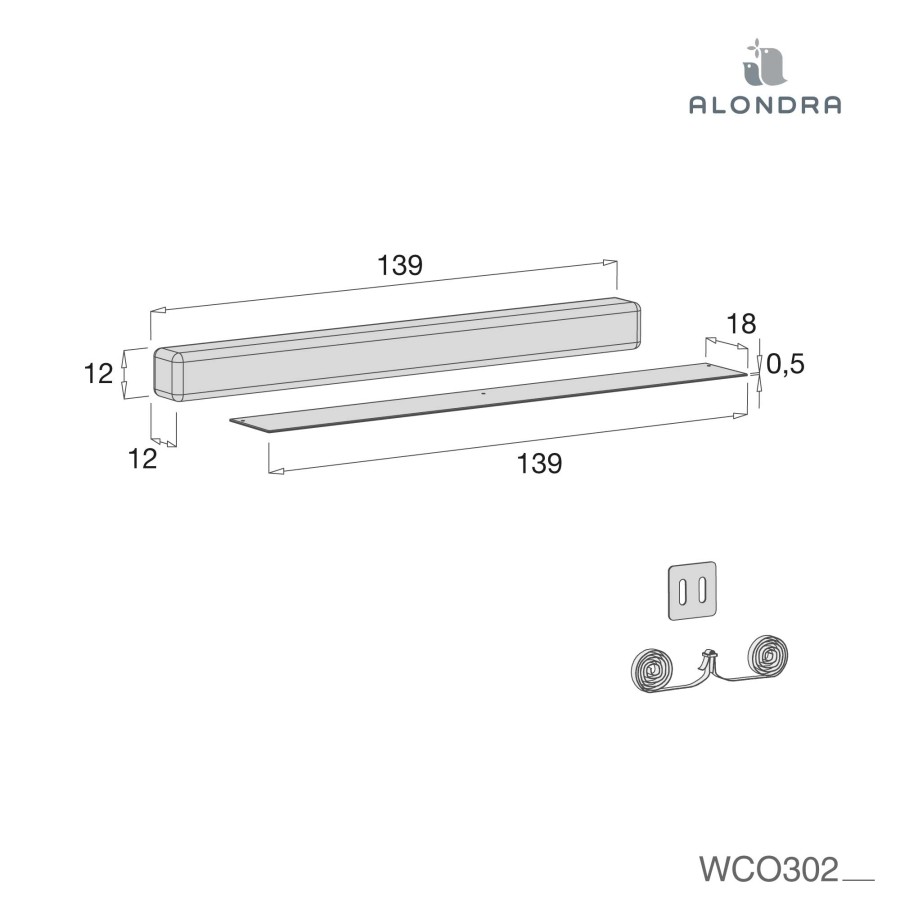 Lettini Co-Sleeping Alondra | Co-Sleeping Kit For Auna And Epoca Cots · Wco302-70 Bianco