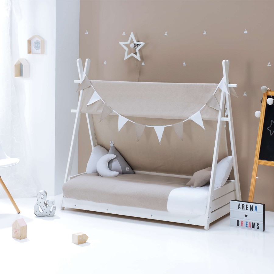 Montessori Alondra | Montessori Kids Bed Homy-Xl 90X200Cm - 153 Arena