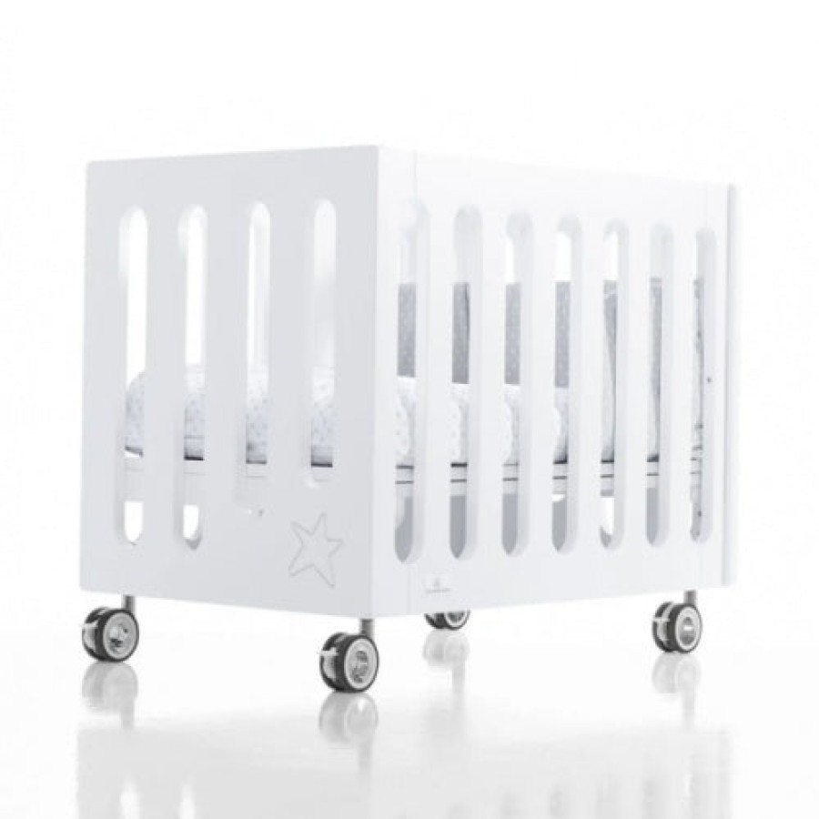 Culle Alondra | Inborn Crib (With Mattress And Textile For Free) · C1044 Blanco