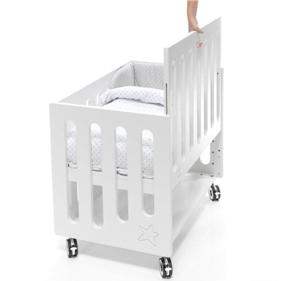 Culle Alondra | Inborn Crib (With Mattress And Textile For Free) · C1044 Blanco