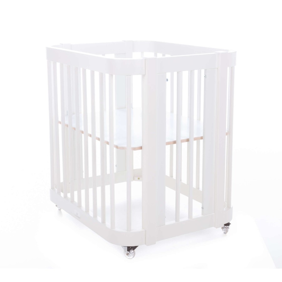 Culle Alondra | Crea Uno Bianco Baby Crib 55X70Cm - C304