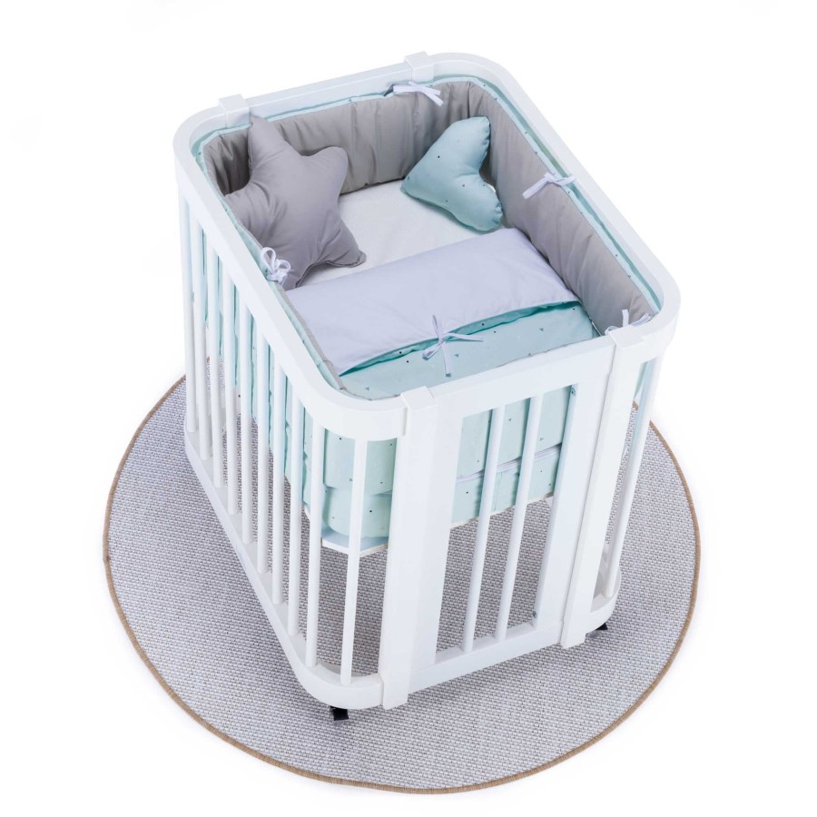 Culle Alondra | Crea Uno Bianco Baby Crib 55X70Cm - C304