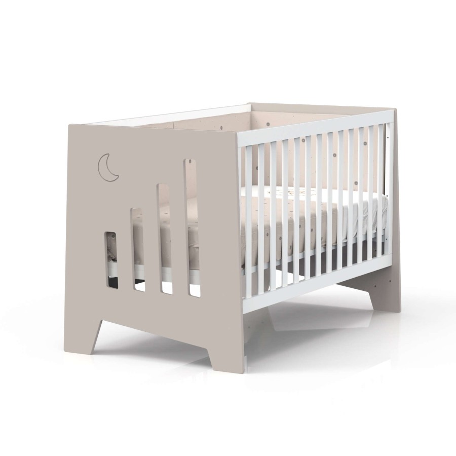 Lettini Co-Sleeping Alondra | Co-Sleeping And Montessori Cot (6In1) Omni-Xl Beige 70X140 · C191