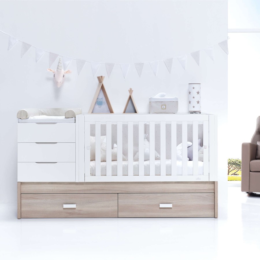 Lettini Trasformabili Alondra | Sero Loft Convertible Crib 70X140Cm · K547