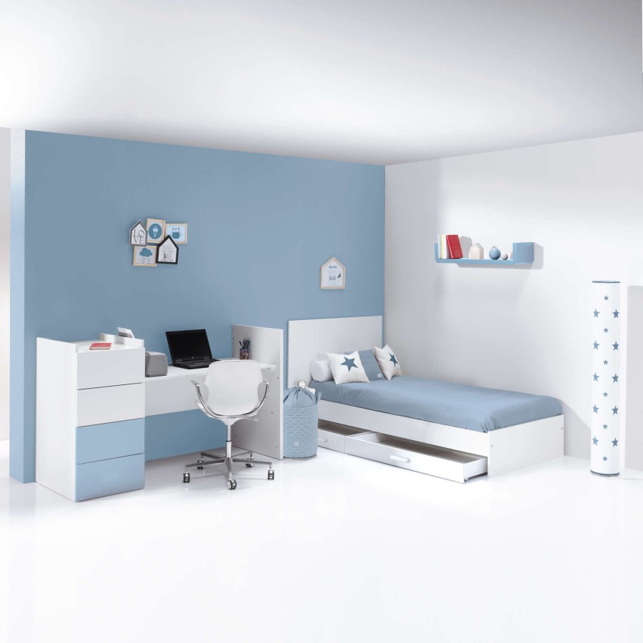 Lettini Trasformabili Alondra | Small Optional Drawer For Convertible Crib Just · J370M-M7700 Bianco