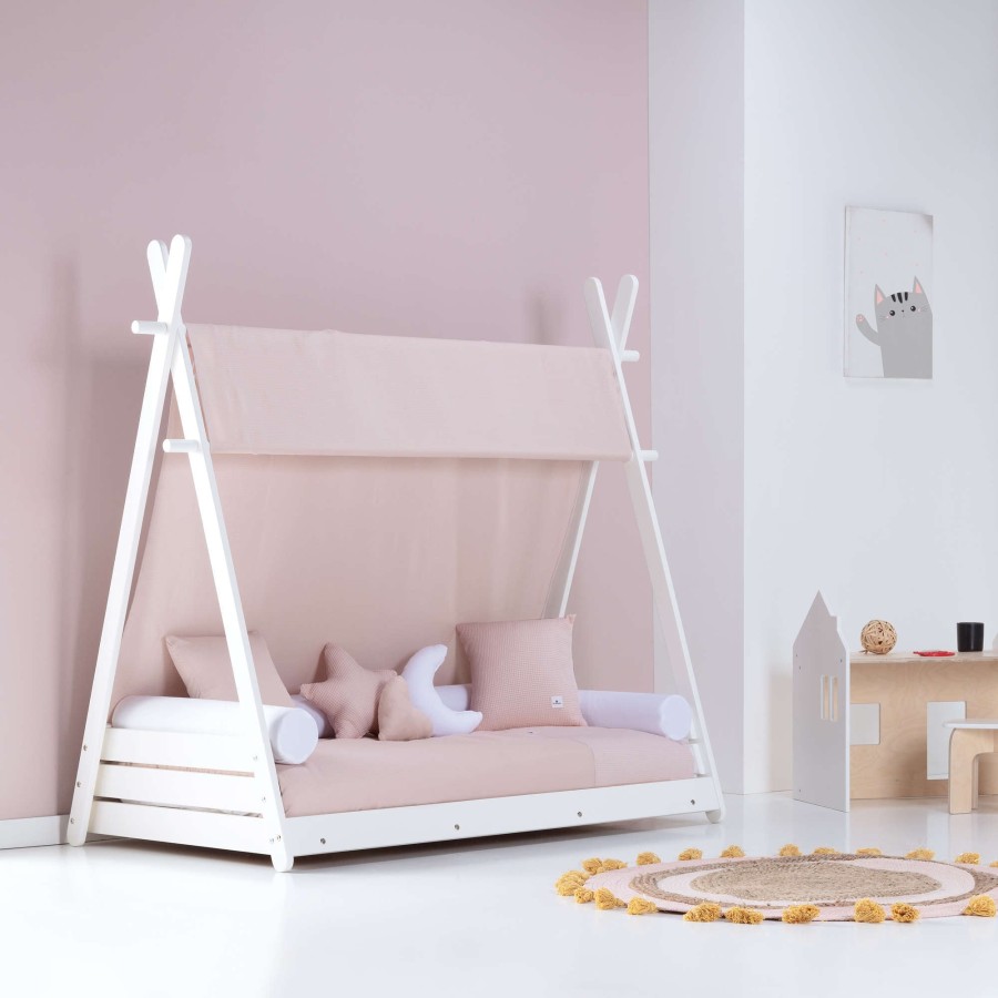 Montessori Alondra | Montessori Baby Bed 70X140Cm Homy Cremarosa 122