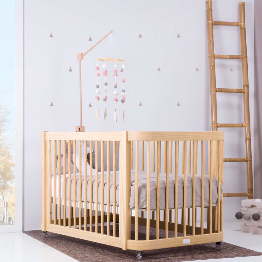 Culle Per Bambini Alondra | Cot- Bed For Babies (3In1) Crea Due Nomad 70X140 - C300