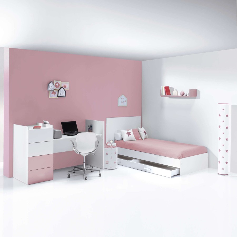 Lettini Trasformabili Alondra | Large Optional Drawer For Convertible Crib Just · J370G-M7700 Bianco