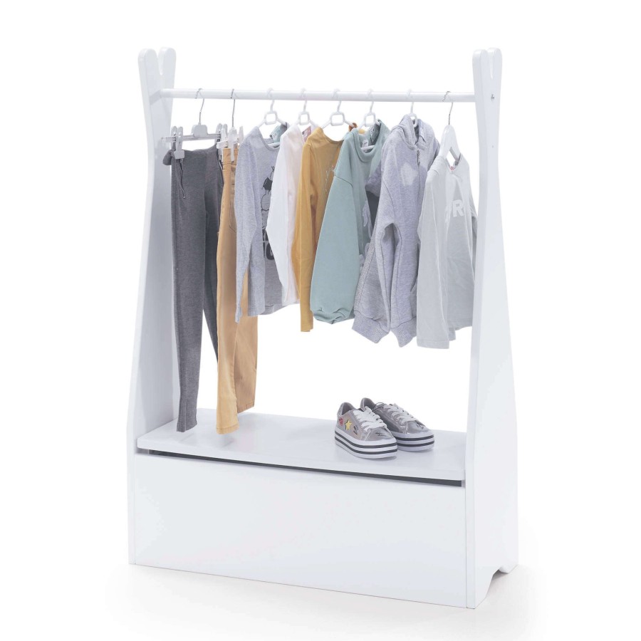 Montessori Alondra | Montessori Child Wardrobe Trix · Nw120-M77 Bianco